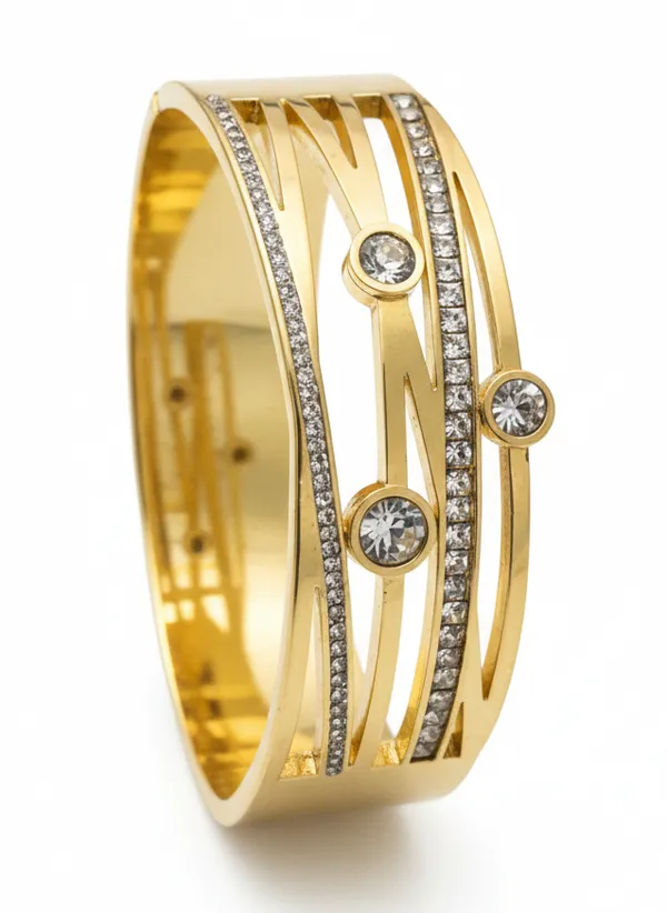 Gold_Stellar_Orbit_Bangle_For_Women